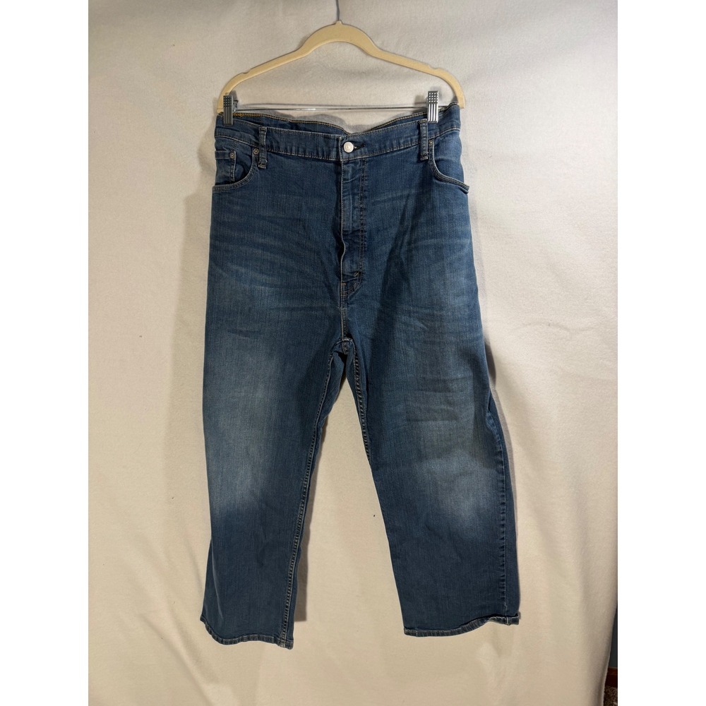 Levis 559 Relaxed Straight Jeans Mens 48x30 Medium Wash Blue Denim 01559-0059